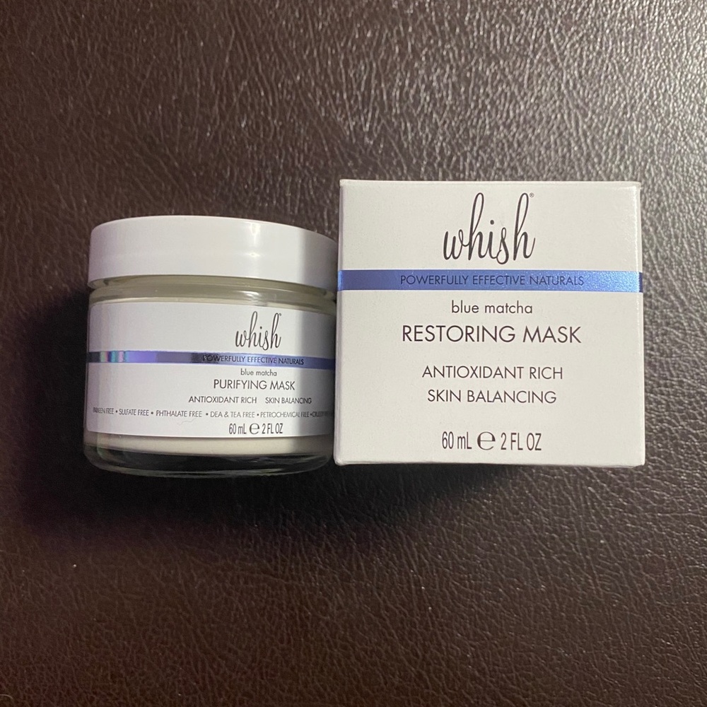 2/50$ Whish Blue Matcha Restoring Mask